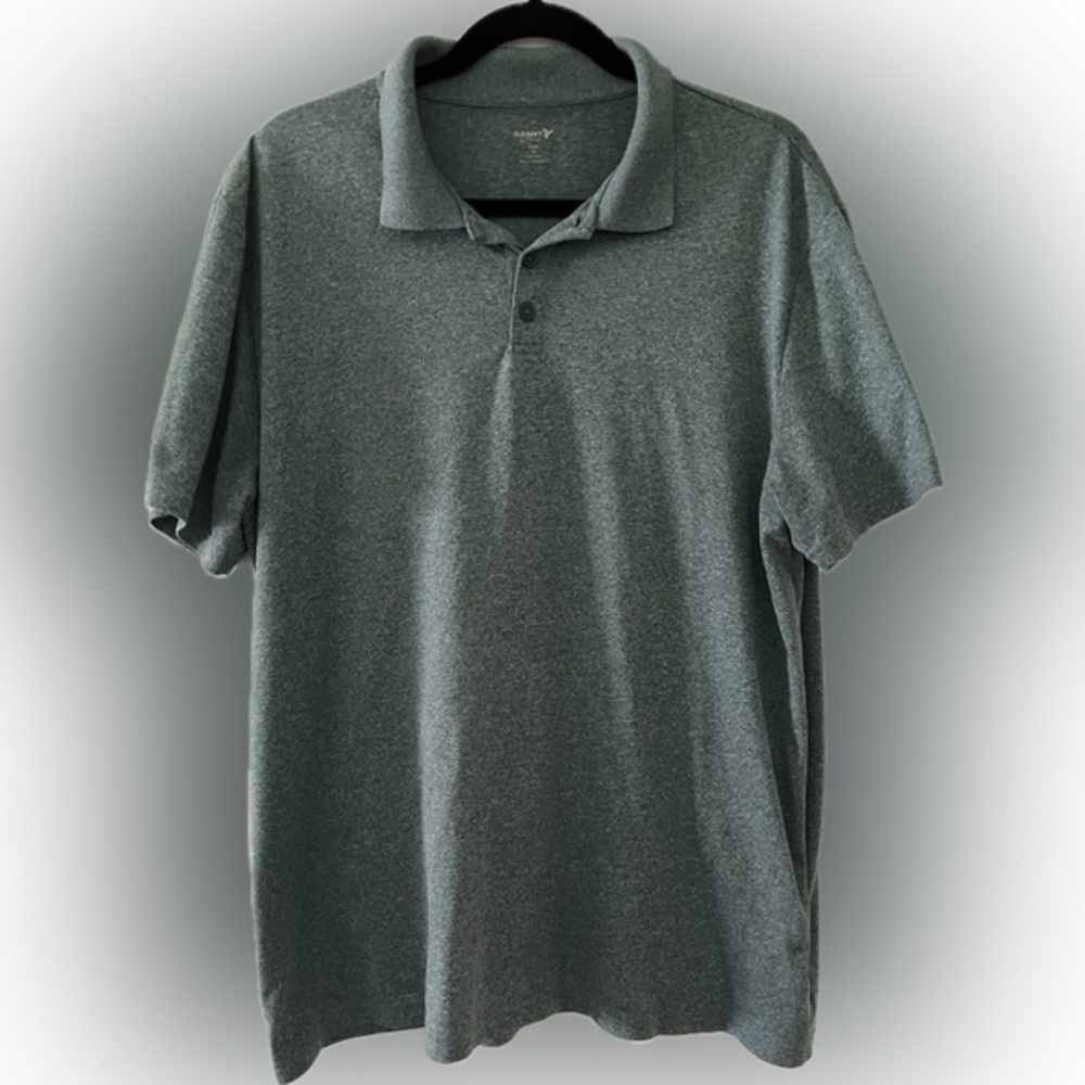 Men's Green Dri Wicking Active Polo Shirt